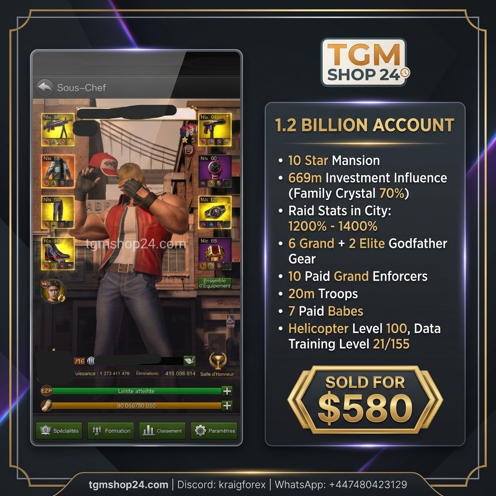 1.2 Billion Account - 10 Star Mansion